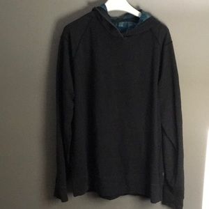 Lululemon reversible hoodie XL gray & teal